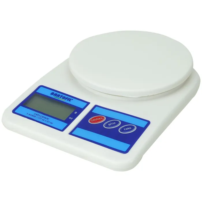 Balança Eletrônica 05Kg Cozinha Bartofil