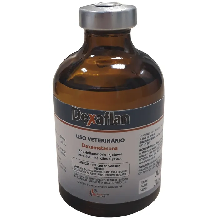 Dexaflan Anti-Inflamatório dexametasona Injetável Lema 50ml