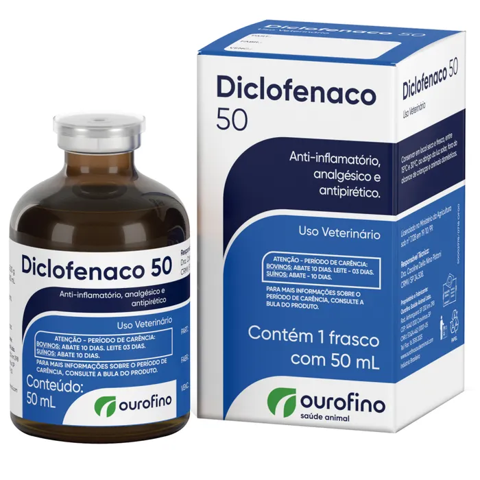 Diclofenaco Injetável Ourofino 50ml