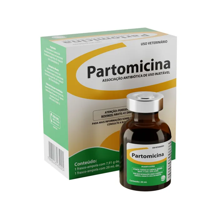 Partomicina Injetável 20ml Ceva