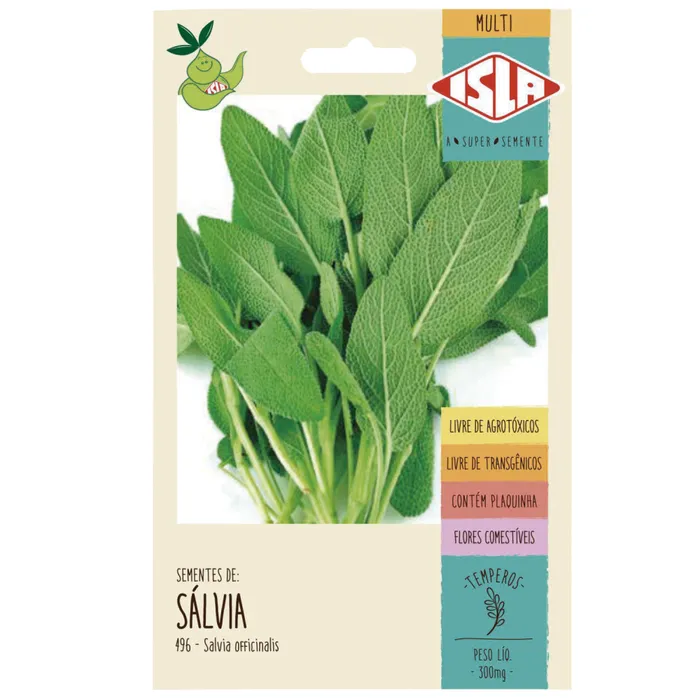 Semente de Sálvia Isla 0,3g